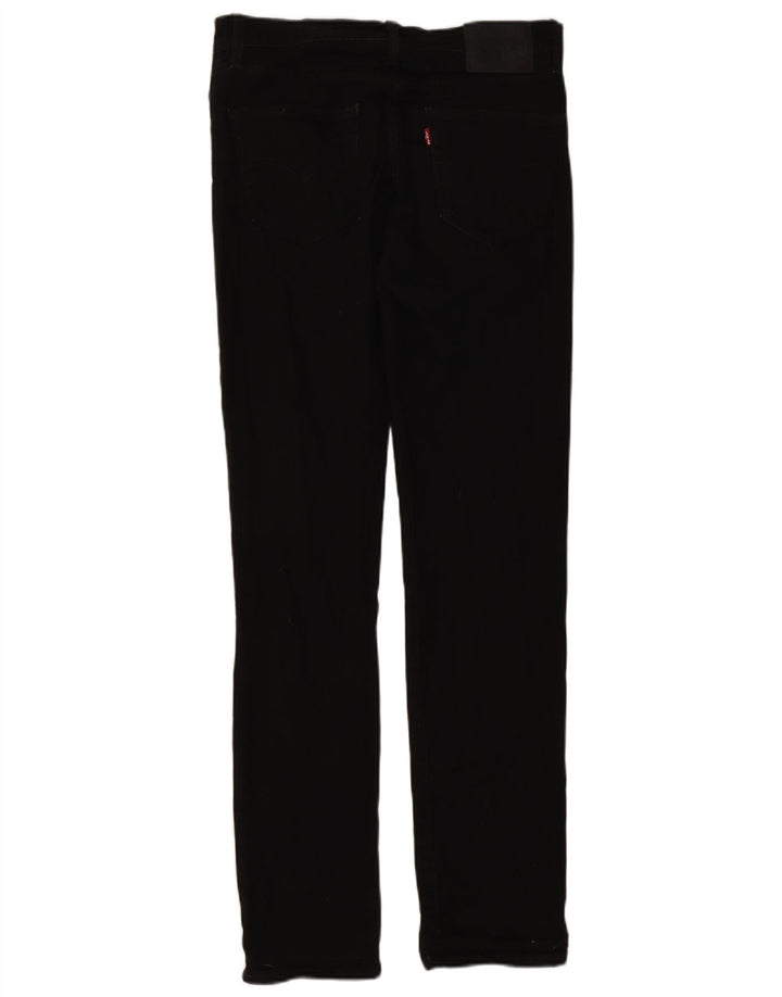 Levi's Herren Slim Jeans W32 L34 Schwarze Baumwolle