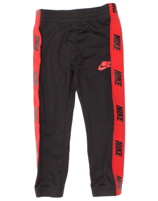Nike Jungen-Trainingshose mit Grafik, Jogginghose, 4–5 Jahre, Schwarz, Farbblock