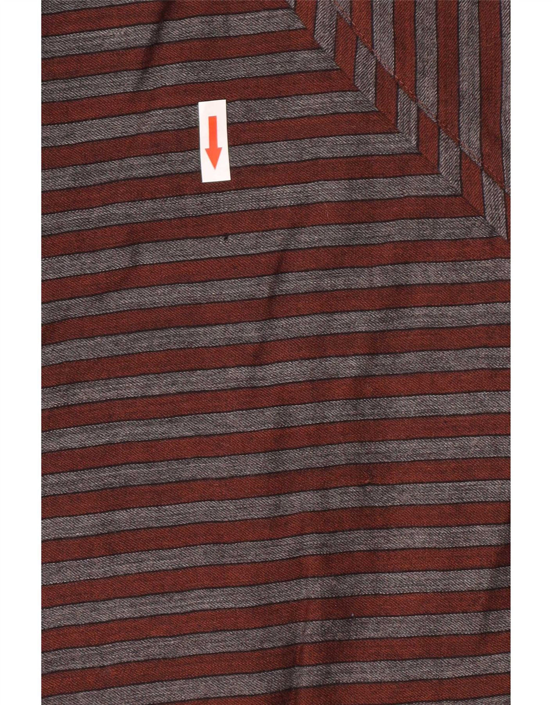 Vintage Damen Bluse Top IT 40 Small Brown Stripe