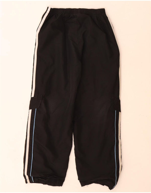 Adidas Jungen-Trainingshose, Jogginghose, 6–7 Jahre, schwarzes Polyester
