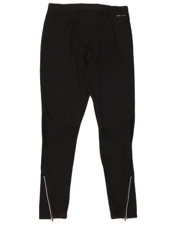 Nike Damen Dri Fit Leggings UK 18 XL Schwarz Polyester