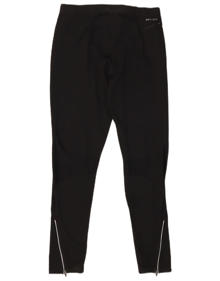 Nike Damen Dri Fit Leggings UK 18 XL Schwarz Polyester