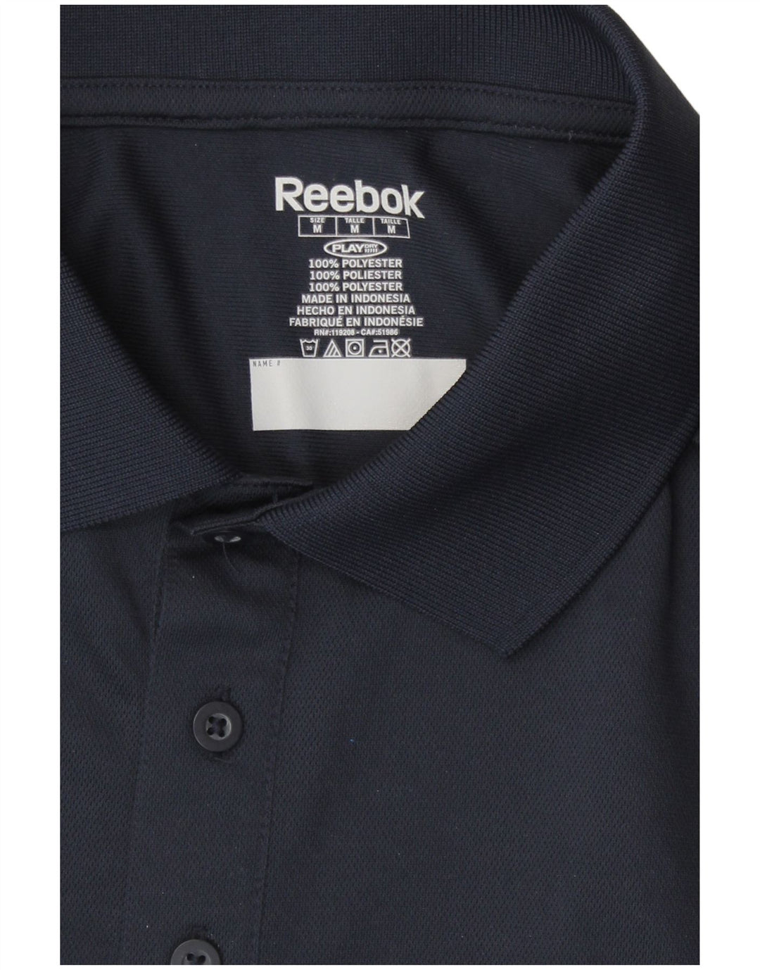 Reebok Herren Houston Texans Poloshirt Medium Marineblau Polyester