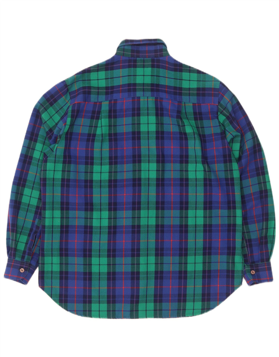 Gabri elle La Camicia Damen Flanellhemd UK 16 Großes mehrfarbiges Karomuster