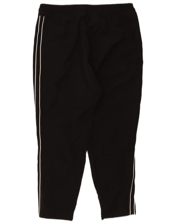 Adidas Damen Crop Trainingshose UK 14 Medium Schwarz Polyester