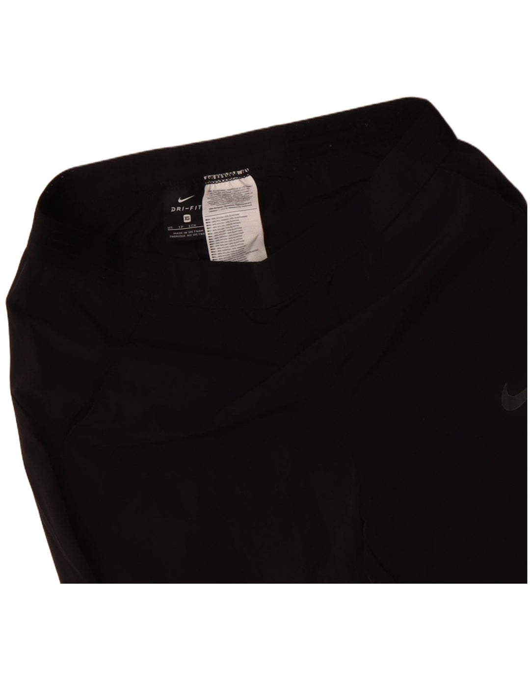 NIKE Damen Dri Fit Trainingshose UK 6 XS Schwarz Polyester