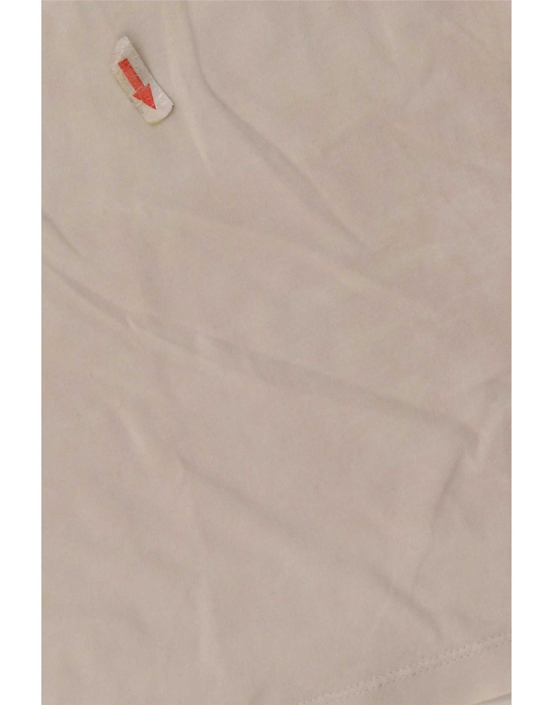 Adidas Damen T-Shirt Top UK 12 Mittelweiße Baumwolle
