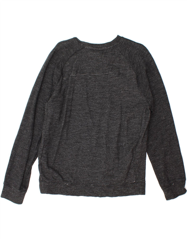 NIKE Womens Graphic Sweatshirt Jumper UK 16 Large Black Cotton Vintage Nike and Second-Hand Nike from Messina Hembry 