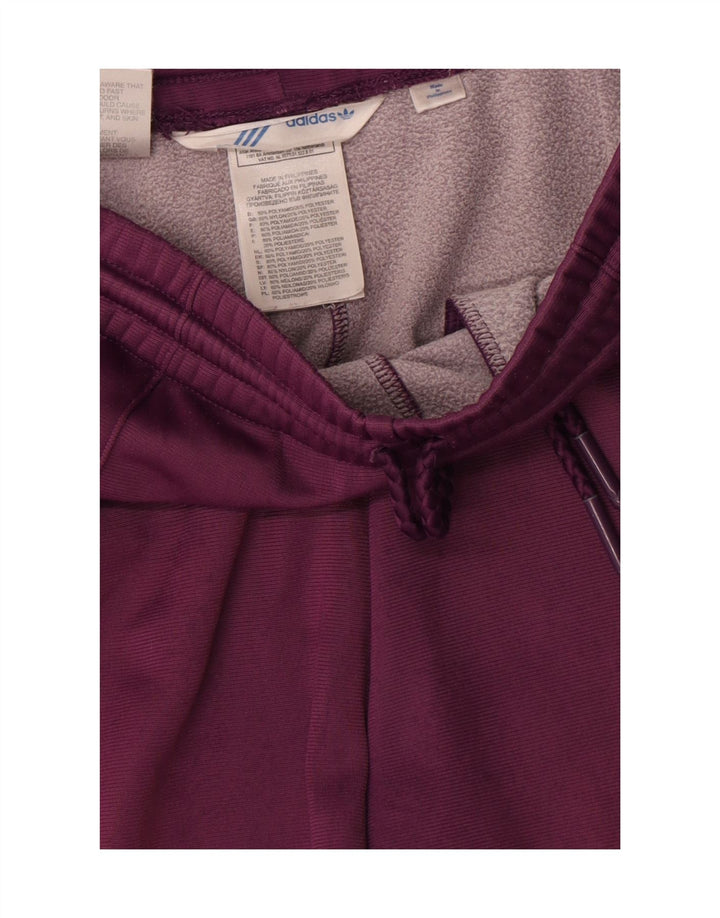 Adidas Damen-Trainingshose, UK 14, mittleres Burgunderrot, Polyester