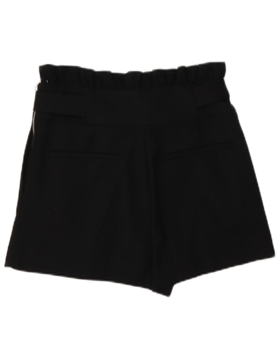 Zara Damen Trafaluc Hotpants mit hoher Taille, Größe S, W26, Schwarz, Polyester