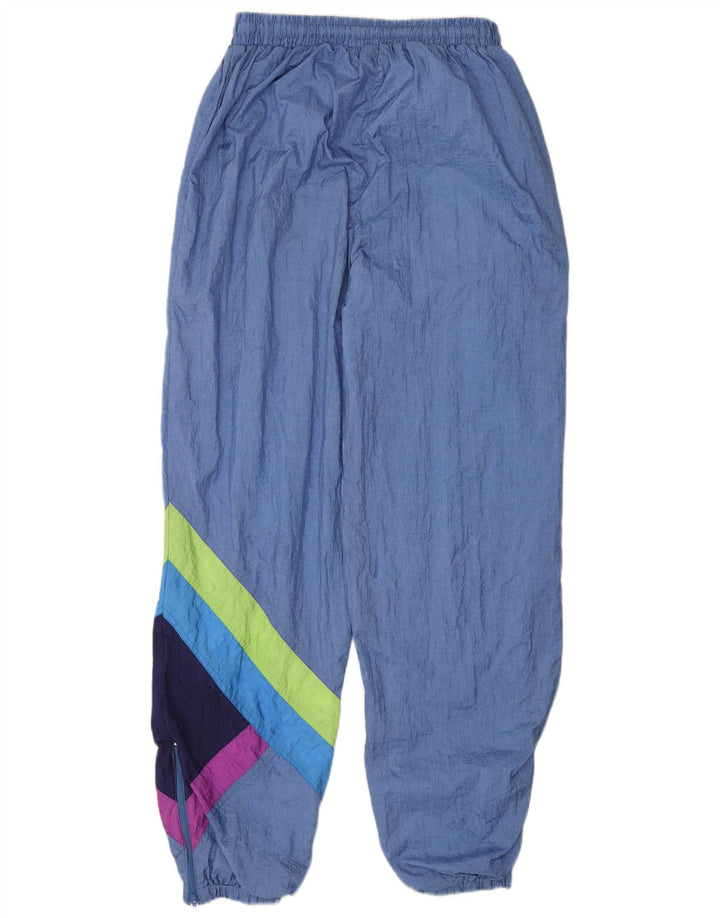 Puma Herren-Trainingshose, Jogginghose, Mittelblau, Colourblock-Polyamid