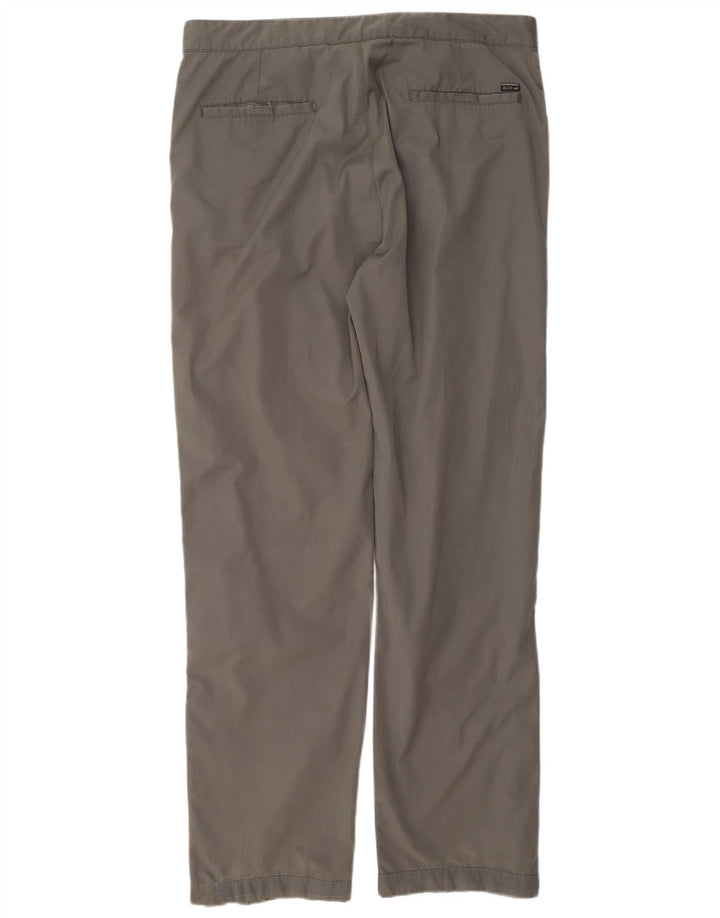 Gas Herren gerade Freizeithose W34 L32 Grau