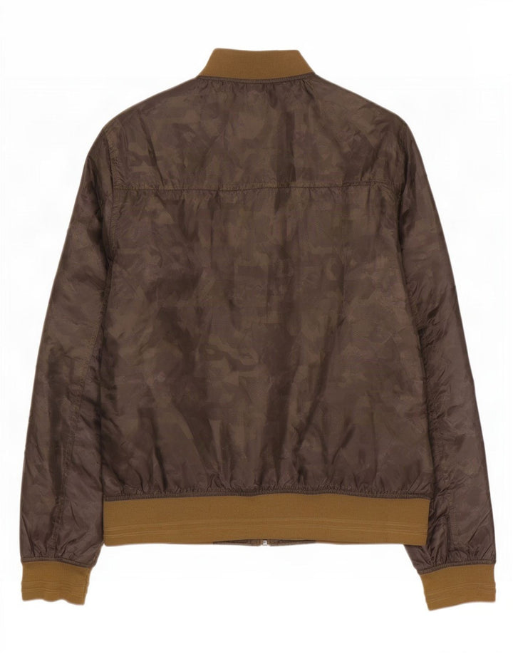 Tommy Hilfiger Herren Bomberjacke UK 38 Medium Khaki Polyester