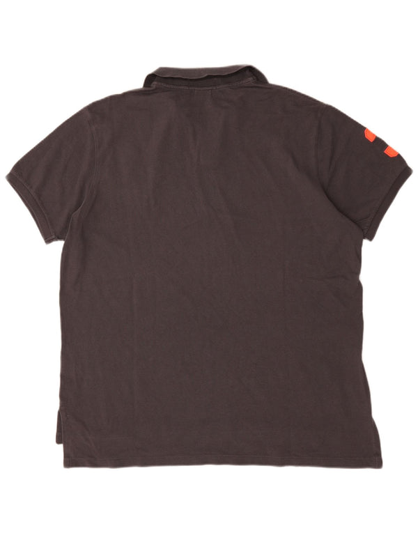 Polo Ralph Lauren Herren Graphic Custom Fit Hemd XL Grau Baumwolle