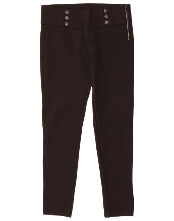 Schmale Freizeithose für Damen von Zara, Größe L, W32, L29, Schwarz