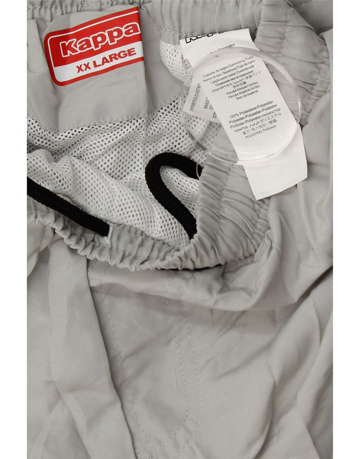 KAPPA Herren Sportshorts 2XL Grau Polyester