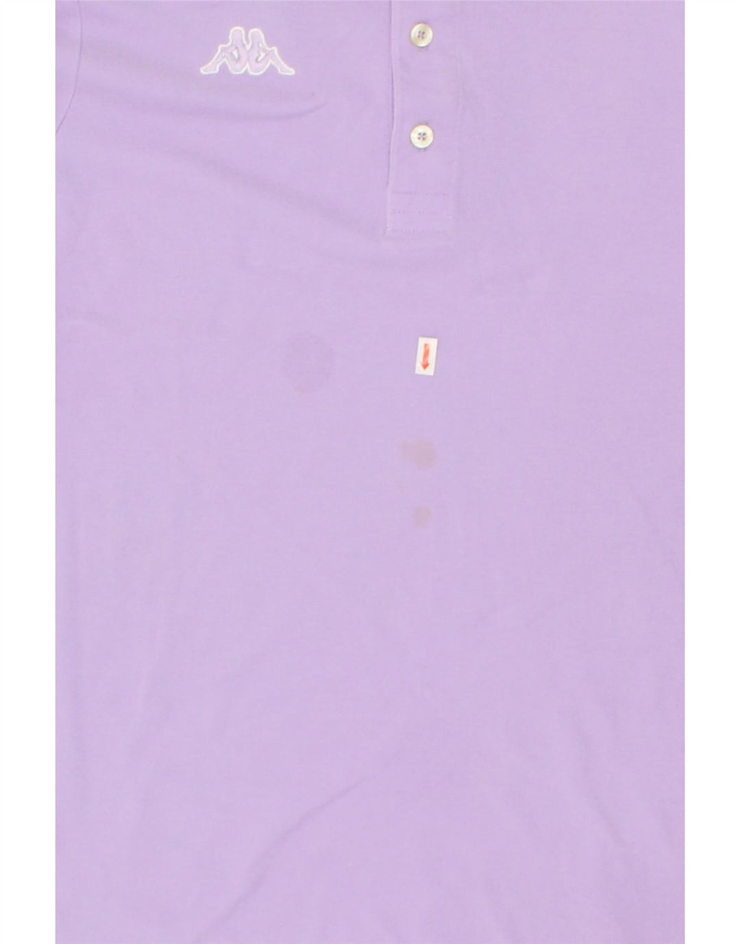 KAPPA Mens Polo Shirt Medium Purple Cotton Vintage Kappa and Second-Hand Kappa from Messina Hembry 