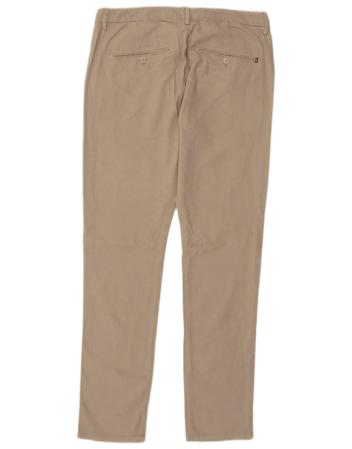 Dondup Slim Chino-Hose für Herren, W34, L33, Beige, Modal