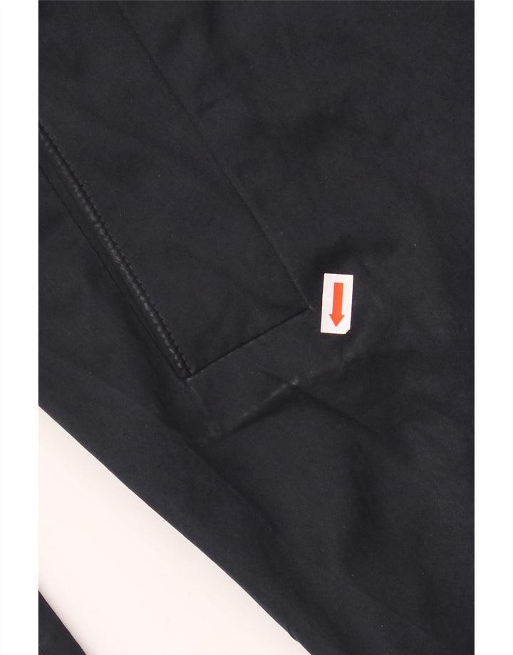 HUGO BOSS Herrenmantel IT 56 3XL Marineblaues Polyester