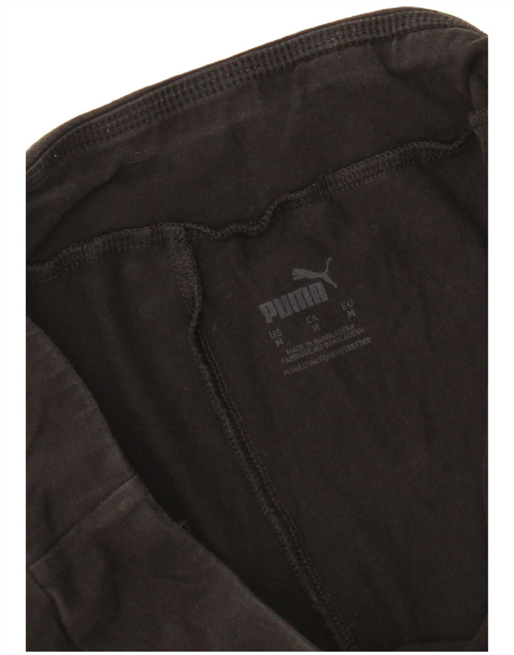 Puma Damen Graphic Leggings UK 12 Medium Schwarz