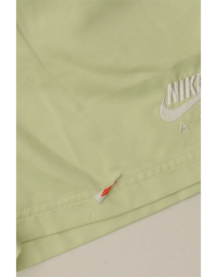 Nike Damen Sportshorts UK 10 Small Grün Polyester