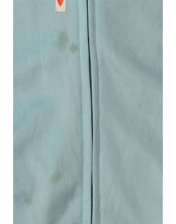 Asics Herren-Trainingsanzug-Top-Jacke, groß, blau, Farbblock