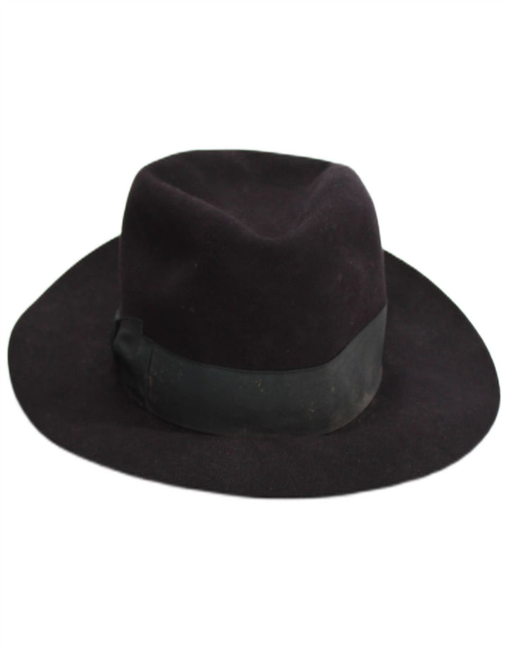 Borsalino Herren-Fedora-Hut, klein, schwarz, klassisch