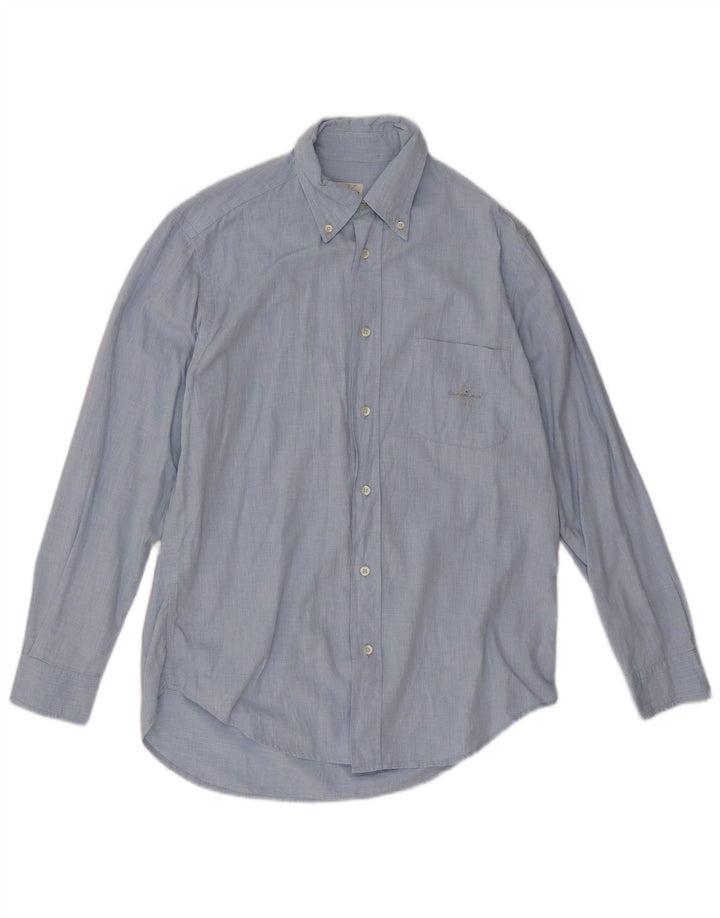 Calvin Klein Jeans Herrenhemd, klein, blaue Baumwolle