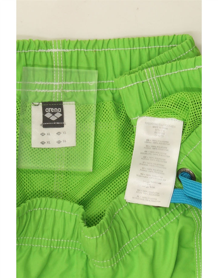 ARENA Herren Badeshorts XL Grün Polyester