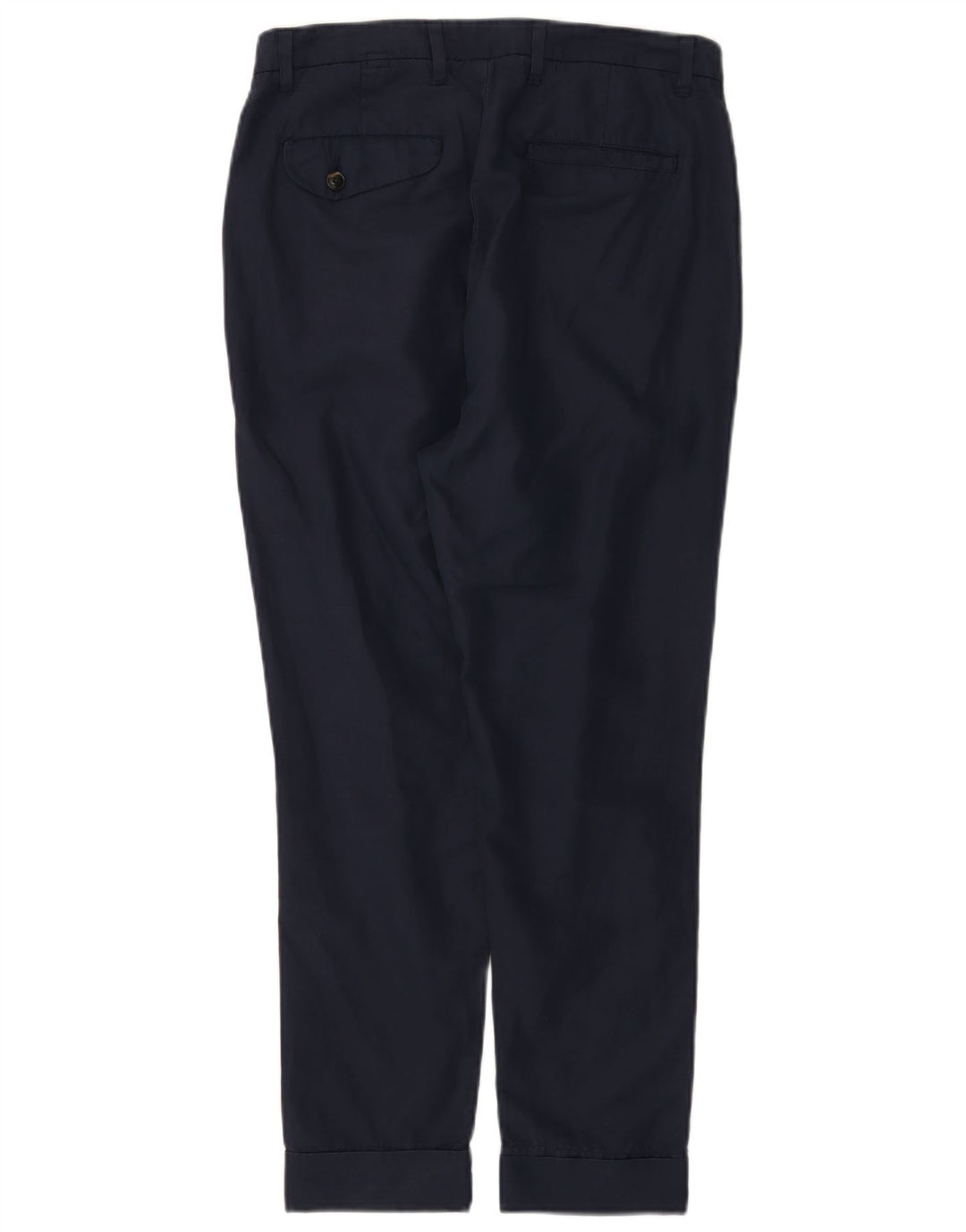 Woolrich Slim Chino-Hose für Damen, W27 L26, marineblaue Baumwolle