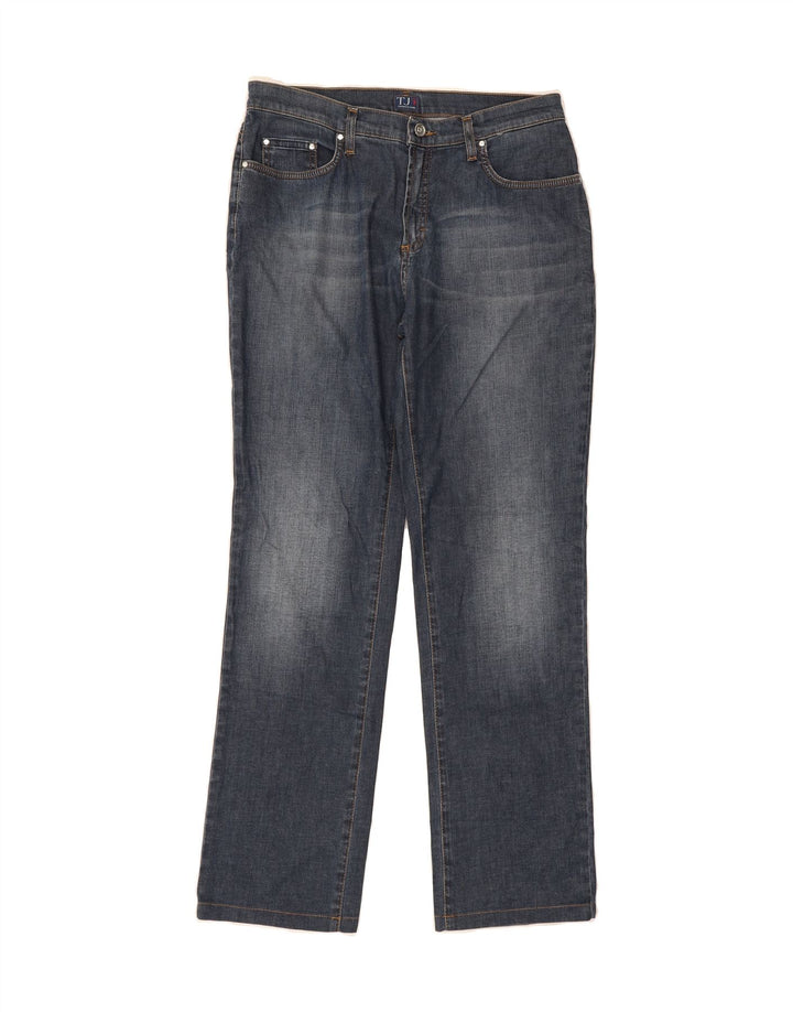 TRUSSARDI Womens Straight Jeans W31 L30 Blue Cotton Vintage Trussardi and Second-Hand Trussardi from Messina Hembry 