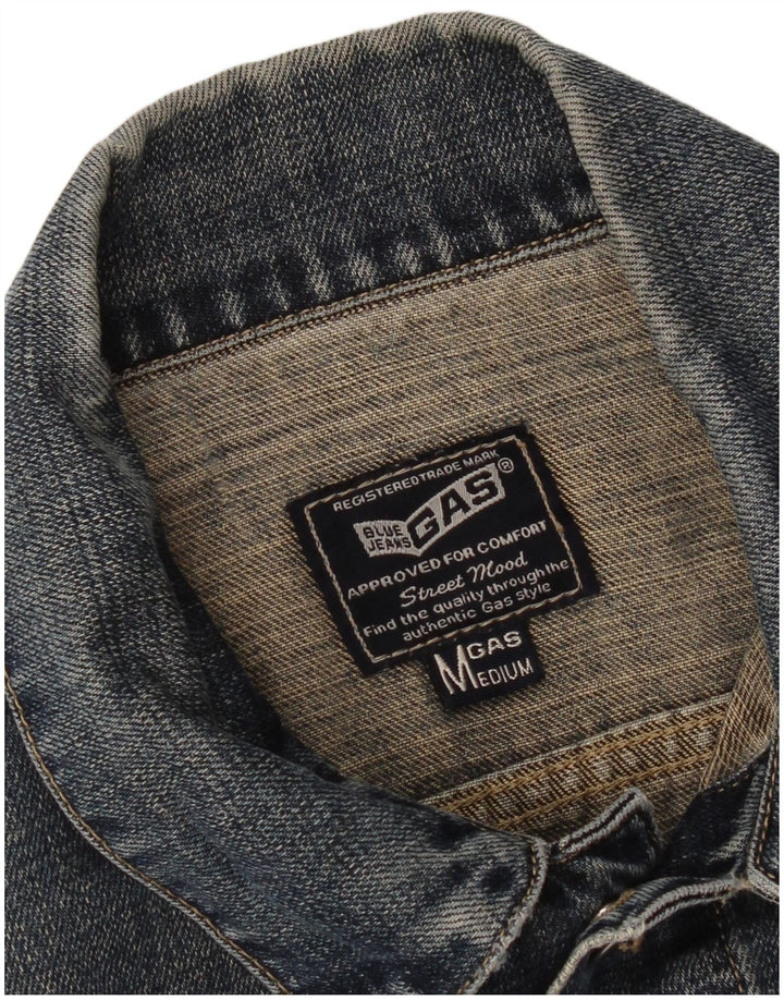 Gas Damen Jeansjacke UK 14 Mittelblau