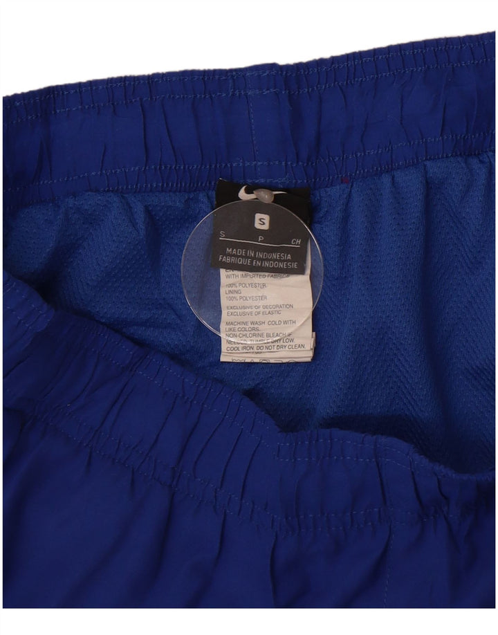 Nike Damen Sportshorts UK 10 Small Blau Polyester