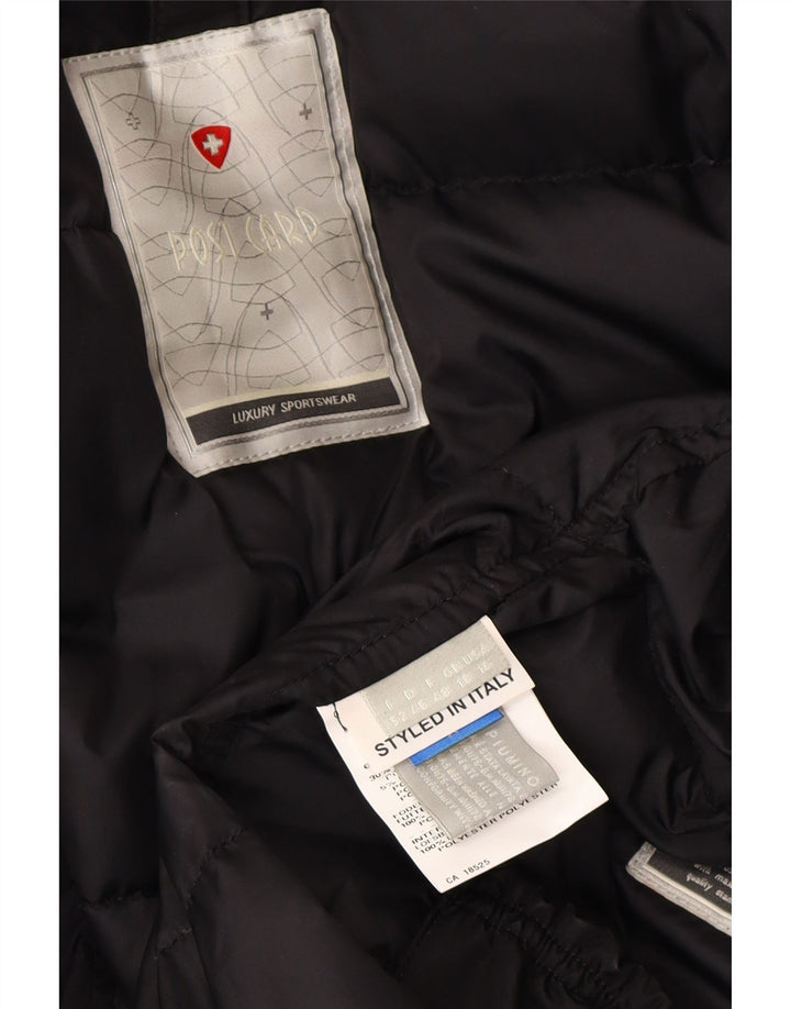 Post Card Damen Wattierter Mantel UK 18 XL Schwarz Polyester Winter
