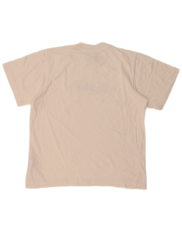 Adidas Jungen T-Shirt mit Grafik, 13–14 Jahre, weiße Baumwolle