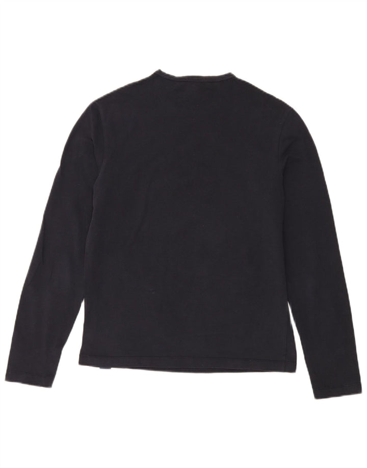 Calvin Klein Jeans Herren-Oberteil, langärmelig, mittelblau