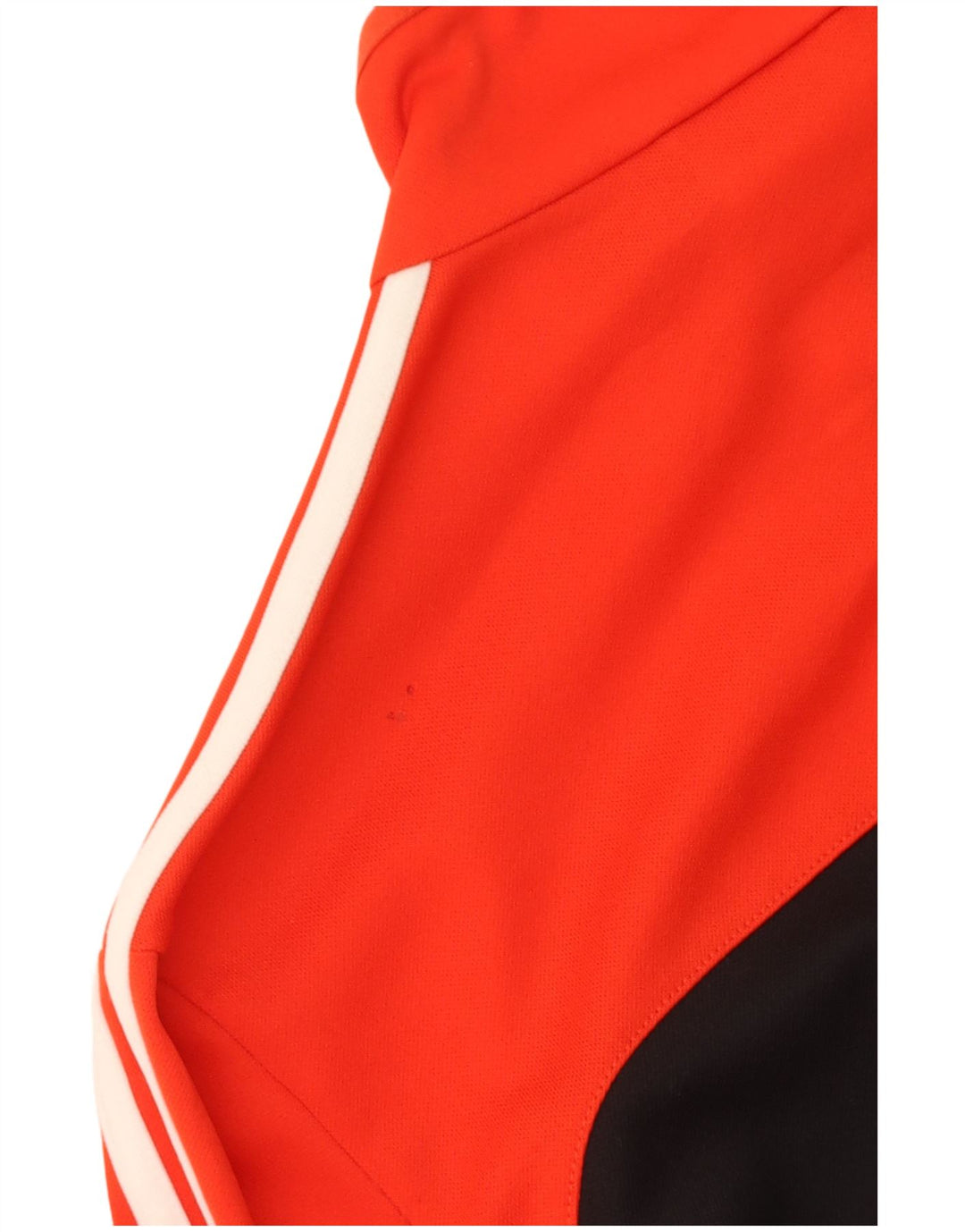 Adidas Herren Trainingsanzug Top Jacke UK 38/40 Mittelorange Farbblock