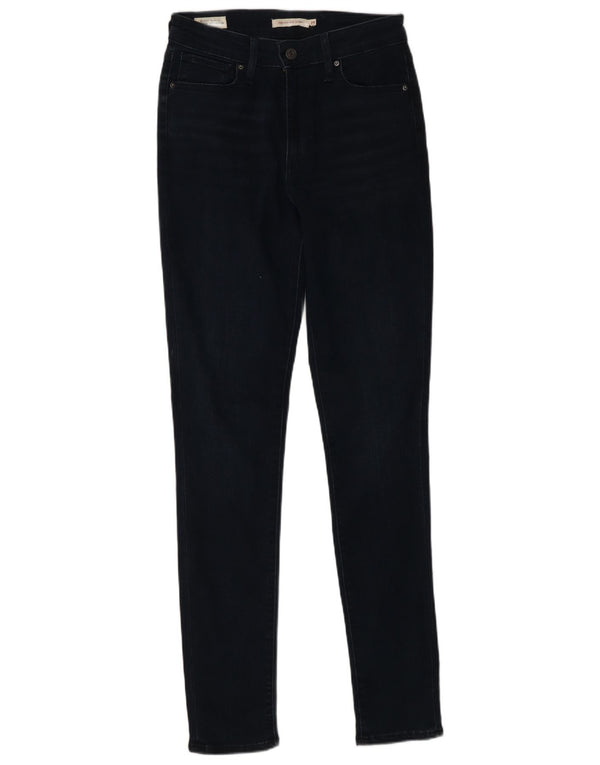 Levi's Damen 721 High Rise Skinny Jeans W29 L30 Marineblau