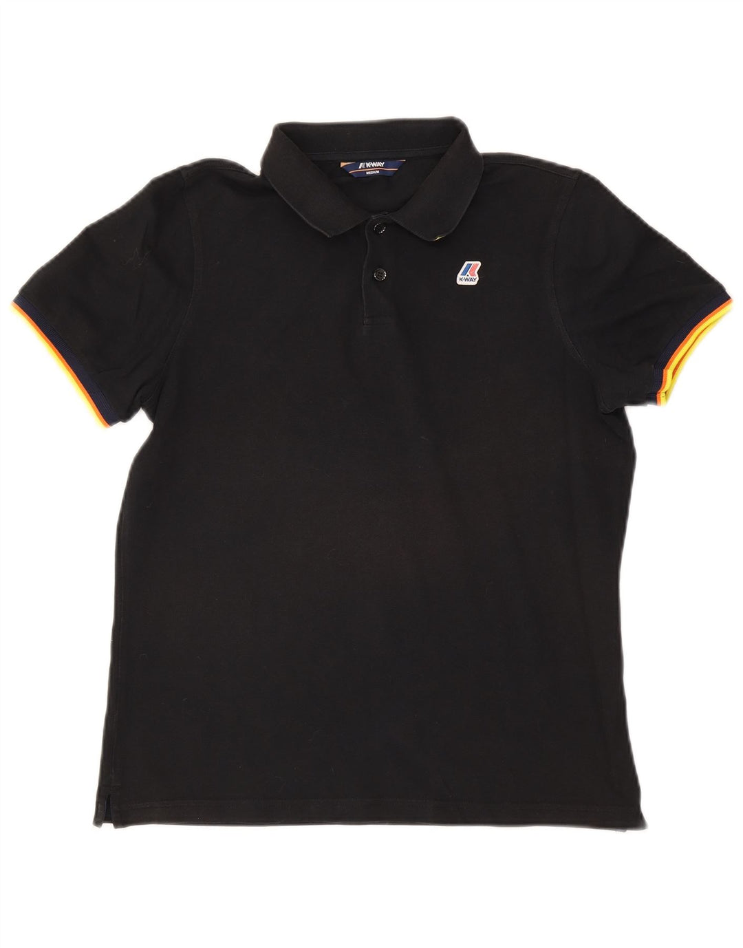 K-Way Herren Poloshirt Medium Schwarz