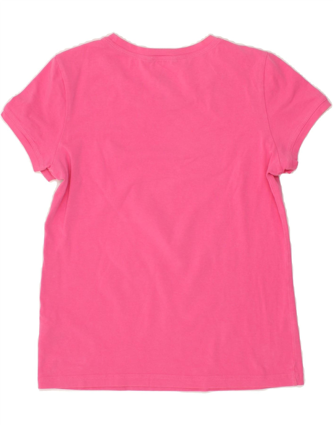 ADIDAS Womens T-Shirt Top UK 14 Medium Pink Cotton Vintage Adidas and Second-Hand Adidas from Messina Hembry 