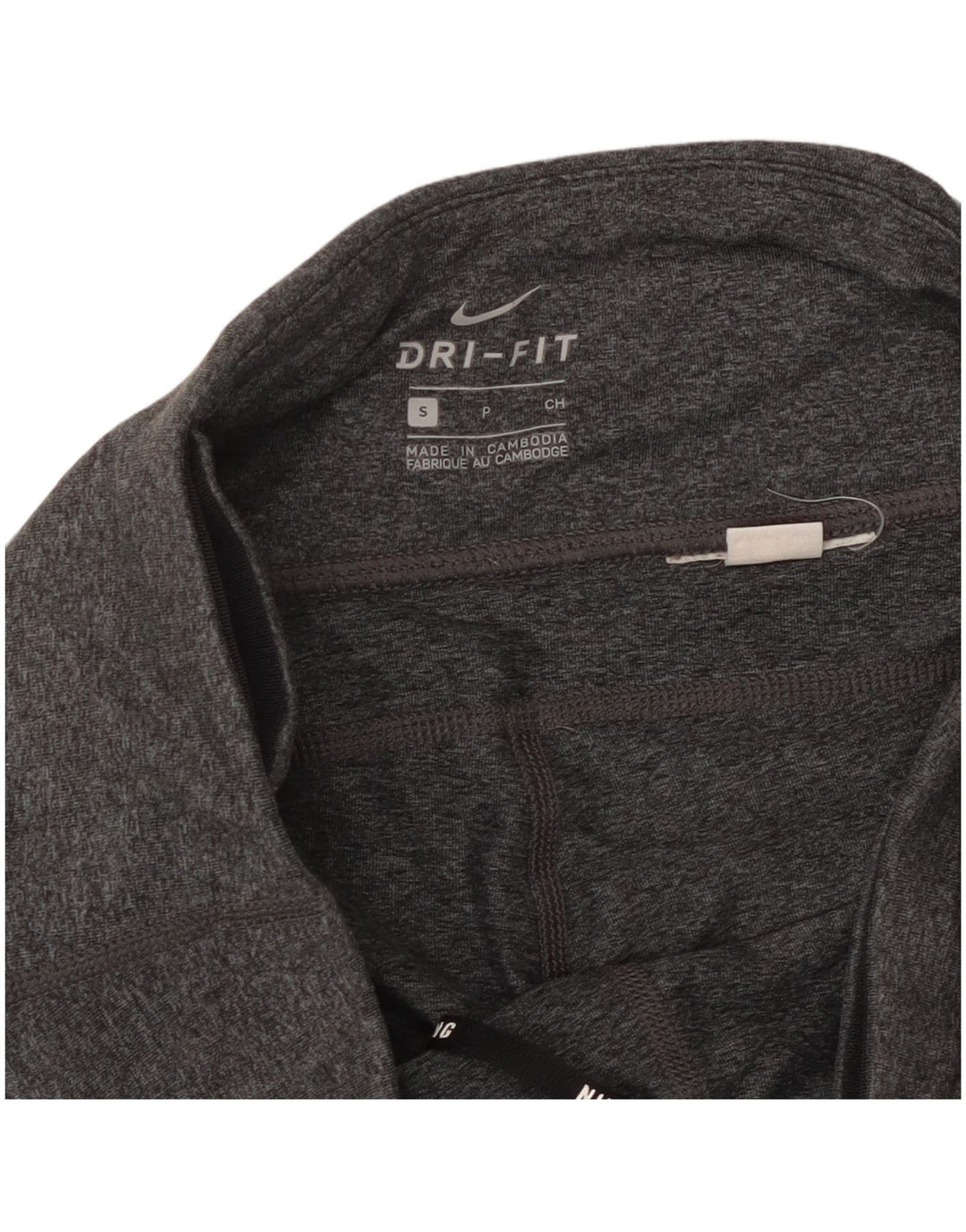 NIKE Damen Dri Fit Leggings UK 10 Small Grau meliert