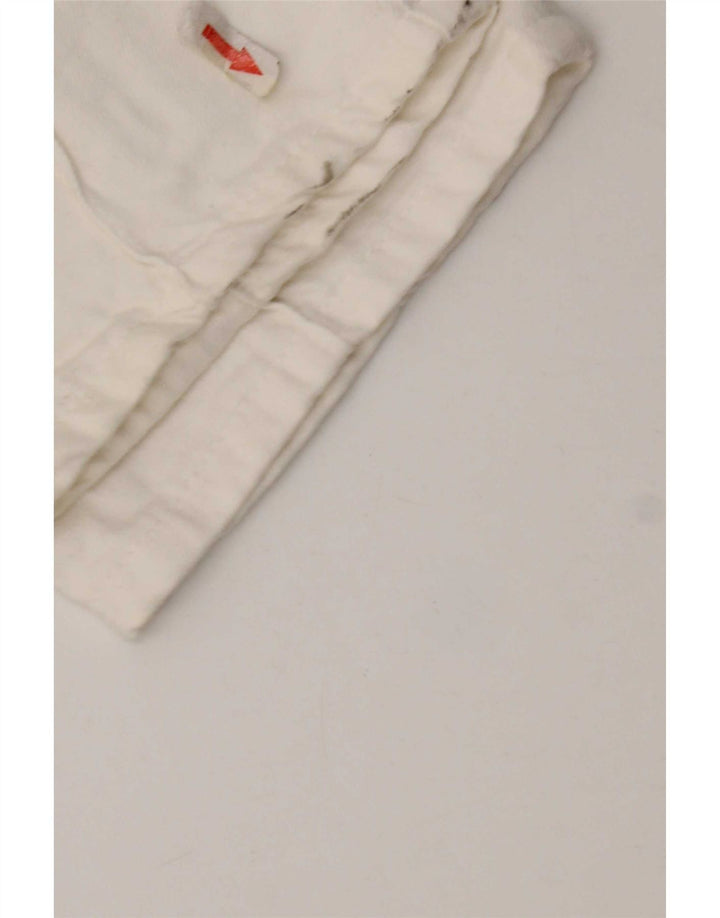 Zara Damen Straight Jeans EU 32 2XS W22 L31 Weiß