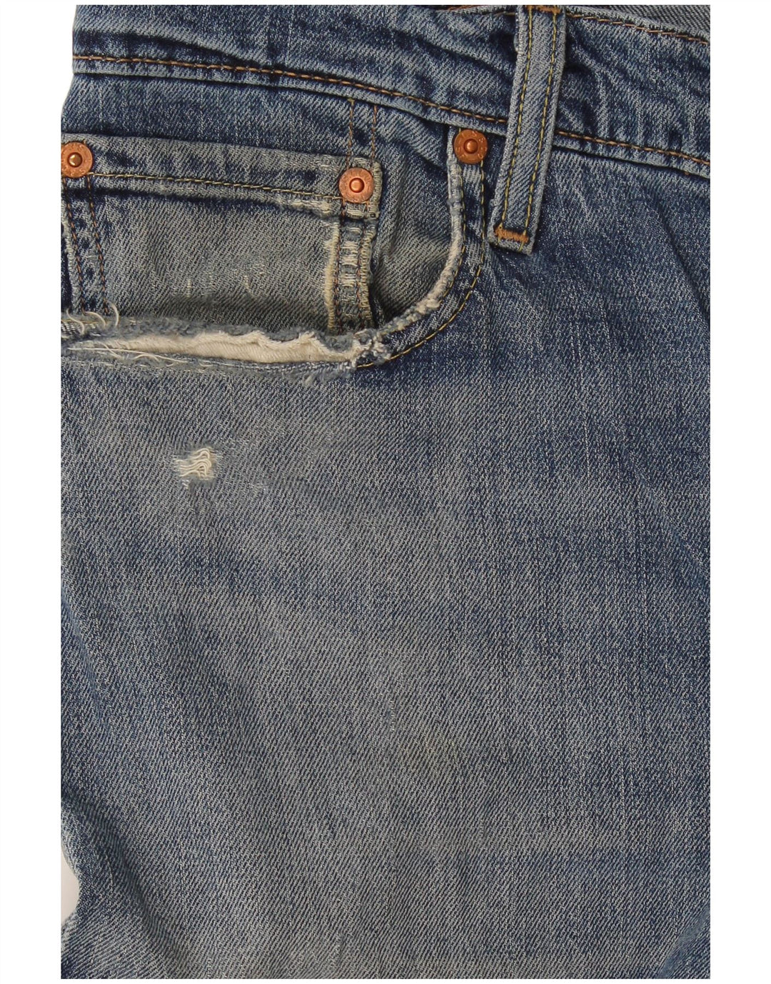 Levi's Herren 512 Slim Tapered Jeans W32 L30 Blaue Baumwolle