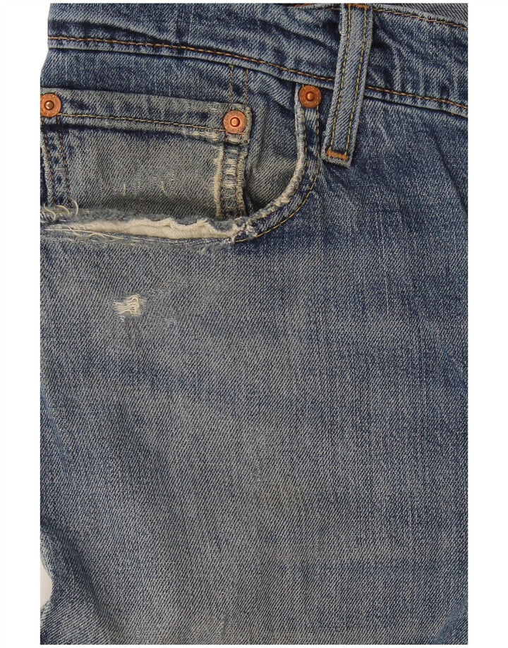 Levi's Herren 512 Slim Tapered Jeans W32 L30 Blaue Baumwolle