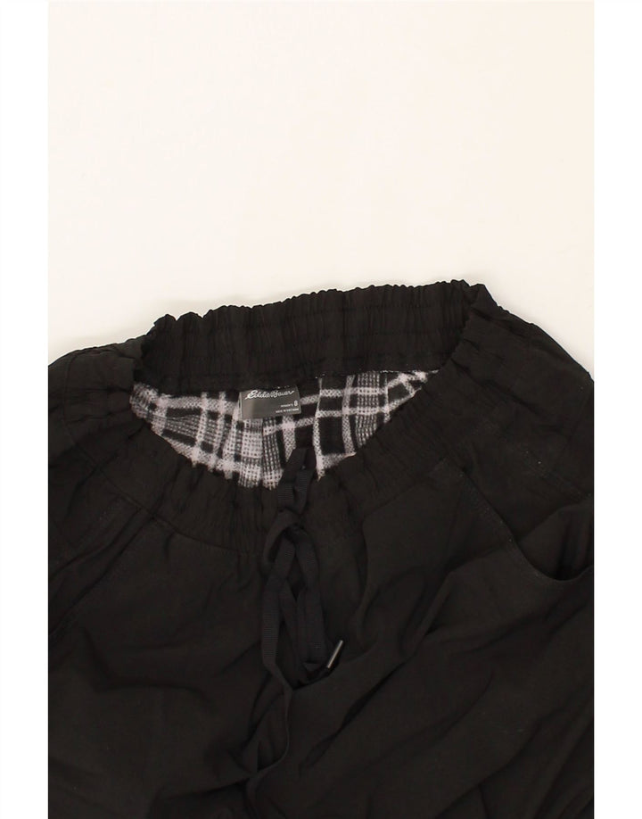 EDDIE BAUER Womens Tracksuit Trousers Joggers US 8 Medium W30 L28 Black Vintage Eddie Bauer and Second-Hand Eddie Bauer from Messina Hembry 
