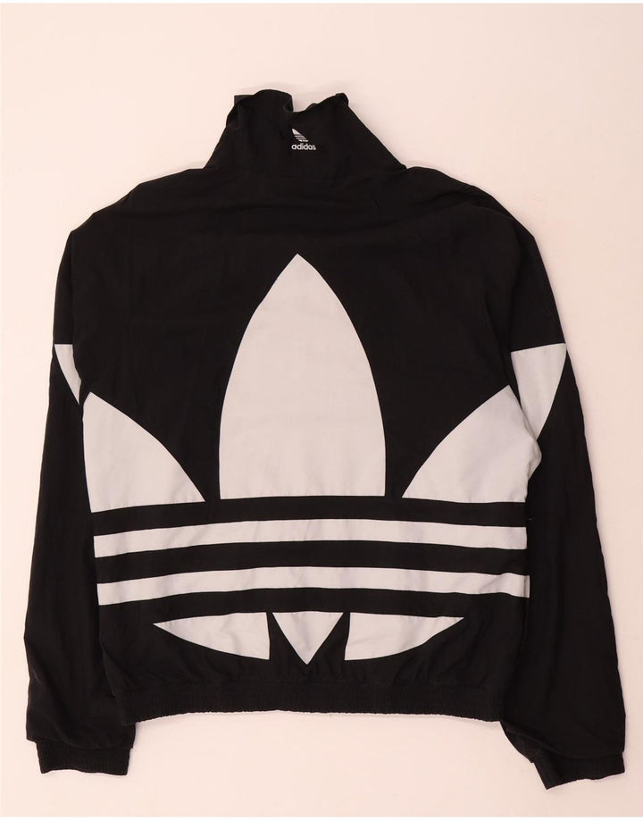 Adidas Herren Graphic Full Trainingsanzug Mittelschwarzes Polyester