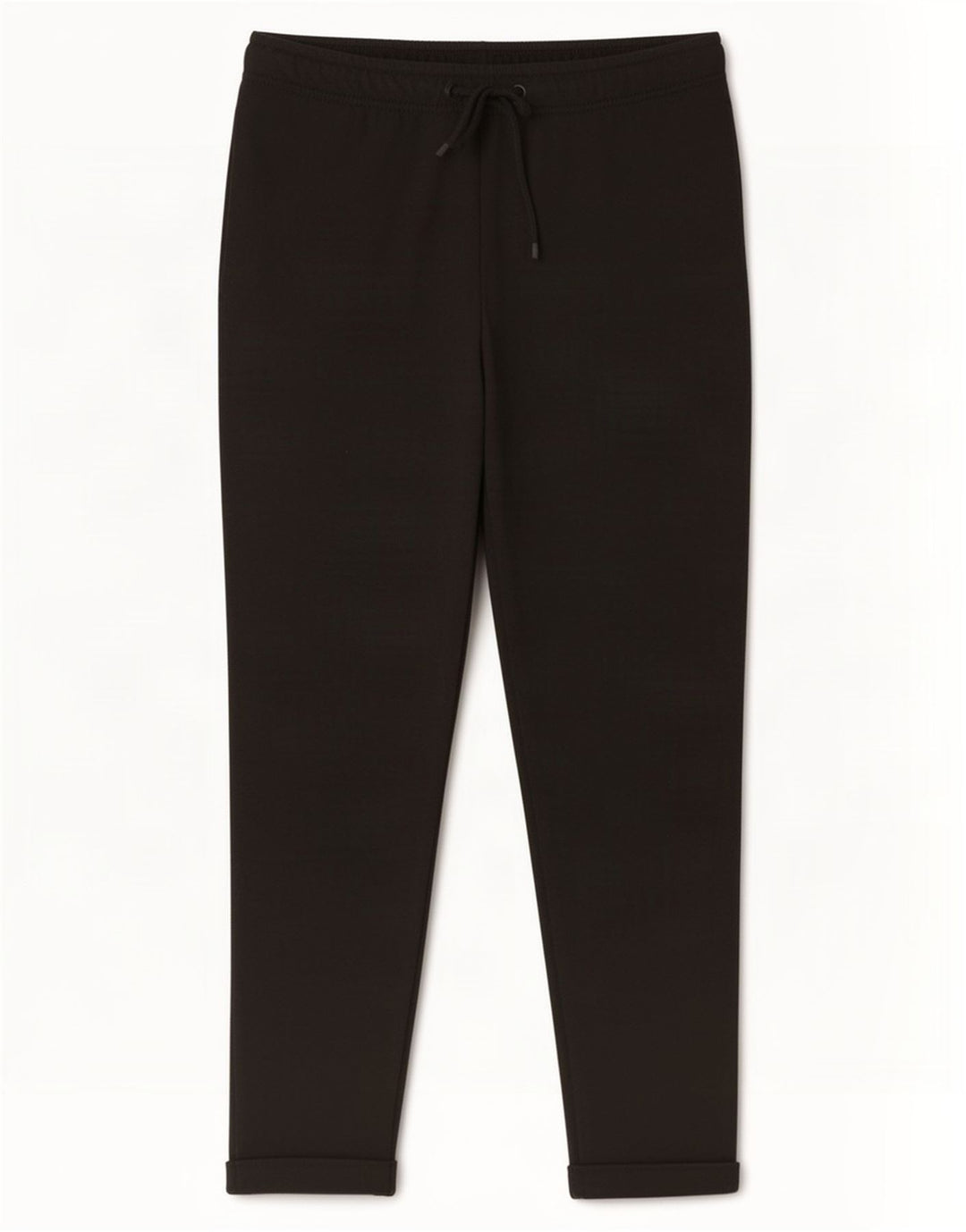Schmale, verkürzte Herrenhose von Zara, Größe M, W32, L26, Schwarz, Polyester