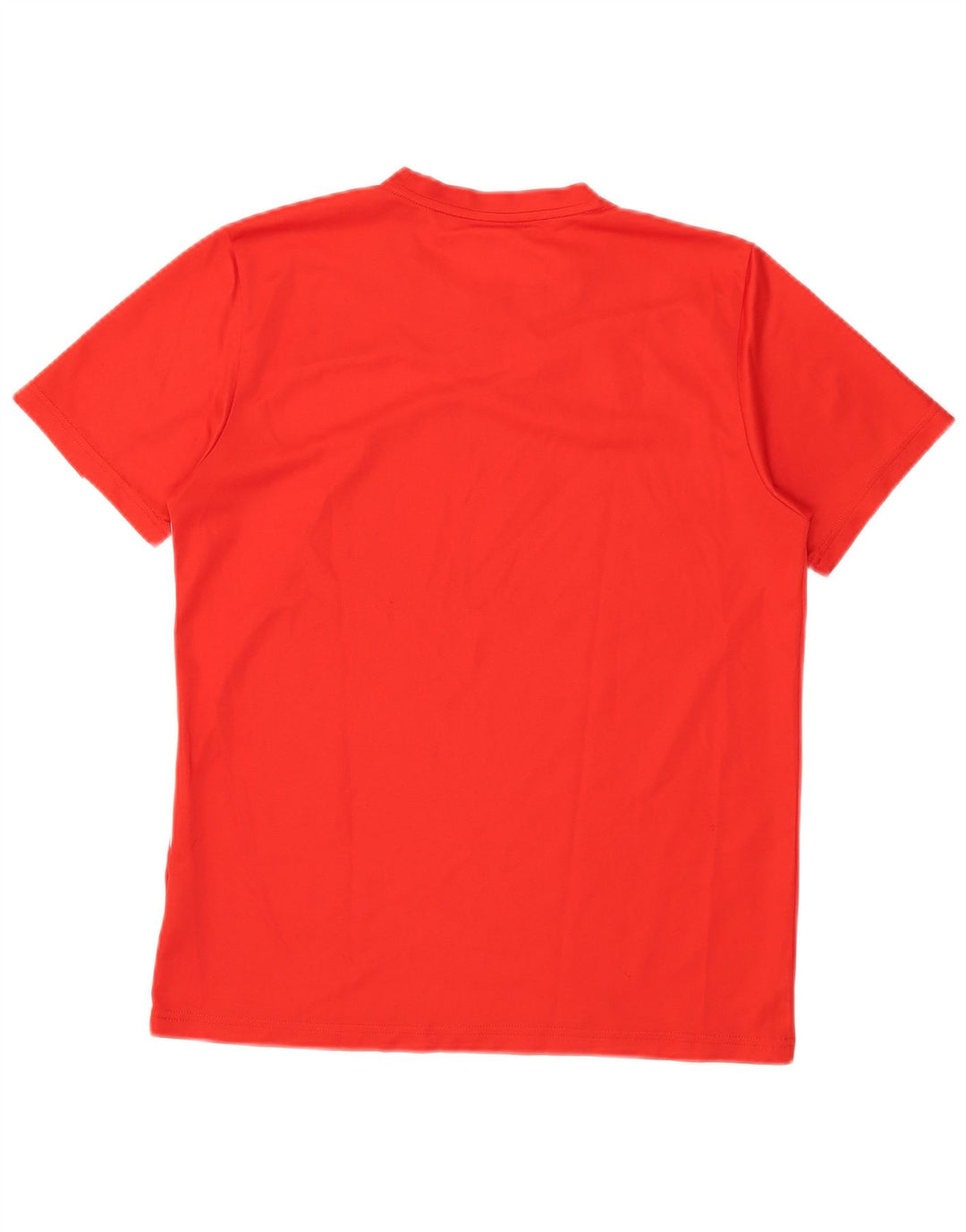 Puma Herren T-Shirt Top Mittelrotes Colourblock-Polyester