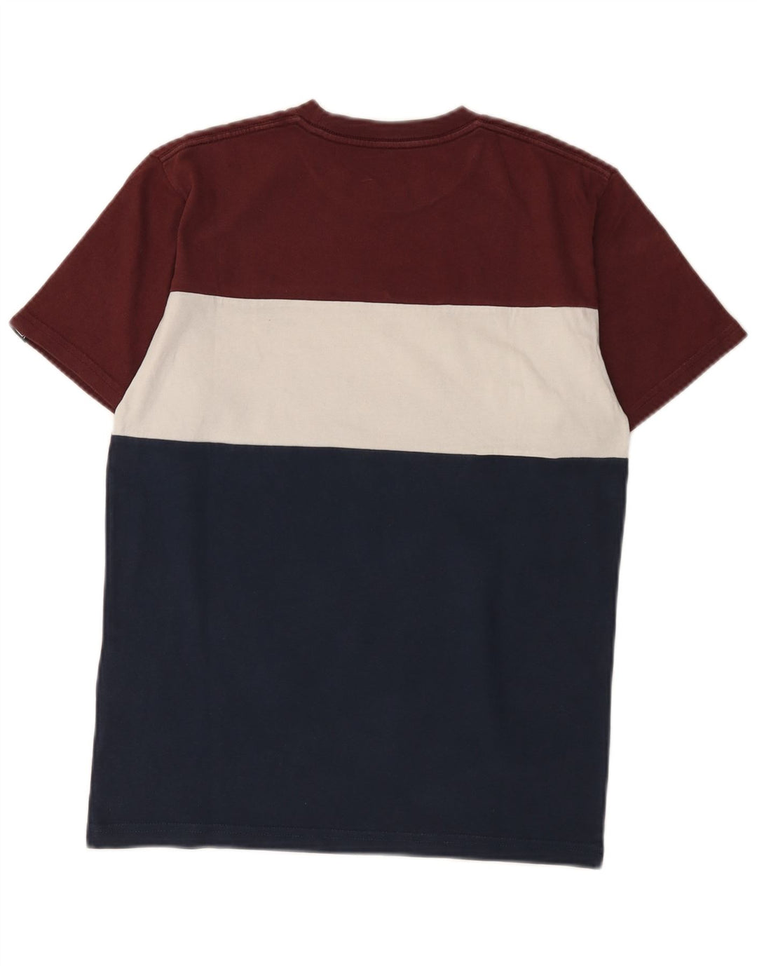 Vans Herren-T-Shirt mit Grafik, Größe S, mehrfarbig, Colourblock-Baumwolle