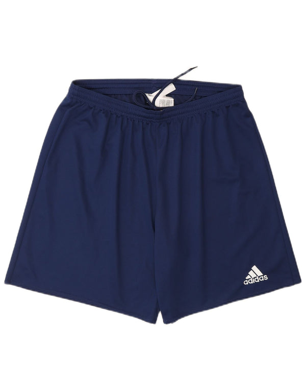 Adidas Herren Climalite Sport Shorts Large Marineblau Polyester